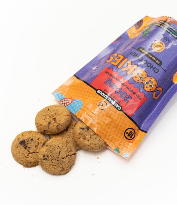 Buy Chocolate Chip Cookies 20mg Online | THC Edibles