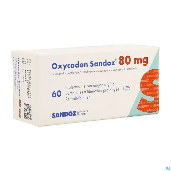 Buy Oxycodone 80mg Online – Extended Release Tablets for Chronic Pain