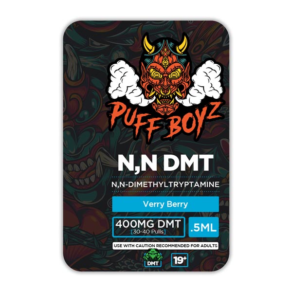Buy Puff Boyz DMT Vape Cartridge (.5ml / 400mg) – Verry Berry