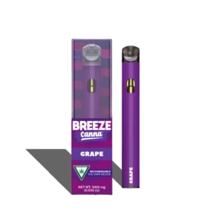 Buy Breeze Canna Grape Disposable Cart 1g Online – THC Vape
