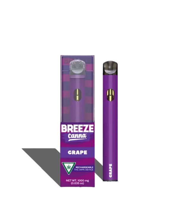 Buy Breeze Canna Grape Disposable Cart 1g Online – THC Vape