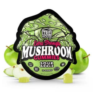 Buy TRE House (Sour Apple) Extra-Strength Mushrooms Gummies Online