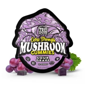 Buy Sour Grape Extra-Strength Mushroom Gummies Online